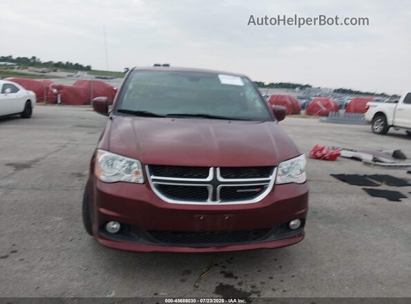 2C4RDGCGXKR771684 2019 DODGE GRAND CARAVAN Red Vista del cuadro de instrumentos