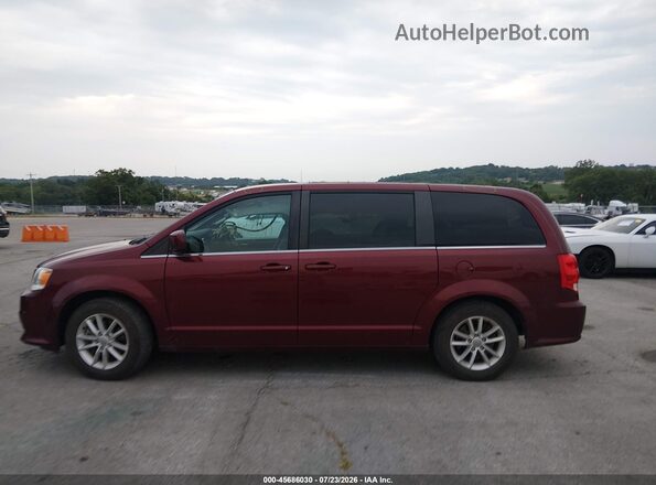 2C4RDGCGXKR771684 2019 DODGE GRAND CARAVAN Red Vista interior de 360 grados