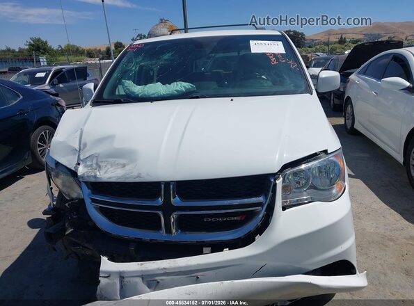 2C4RDGCGXKR802576 2019 DODGE GRAND CARAVAN White Vista del cuadro de instrumentos