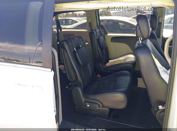 2C4RDGCGXKR802576 2019 DODGE GRAND CARAVAN White Vista de la etiqueta del VIN