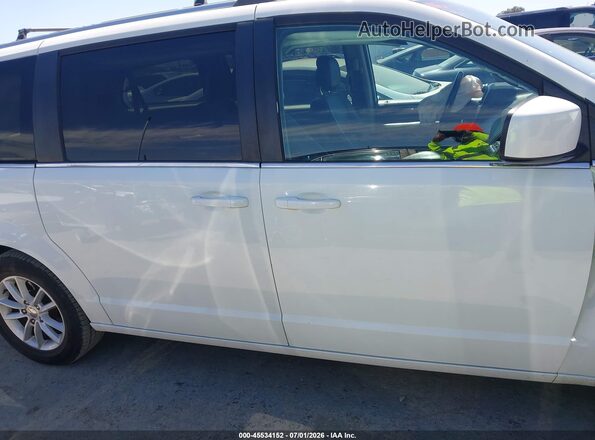 2C4RDGCGXKR802576 2019 DODGE GRAND CARAVAN White Vista interior trasera