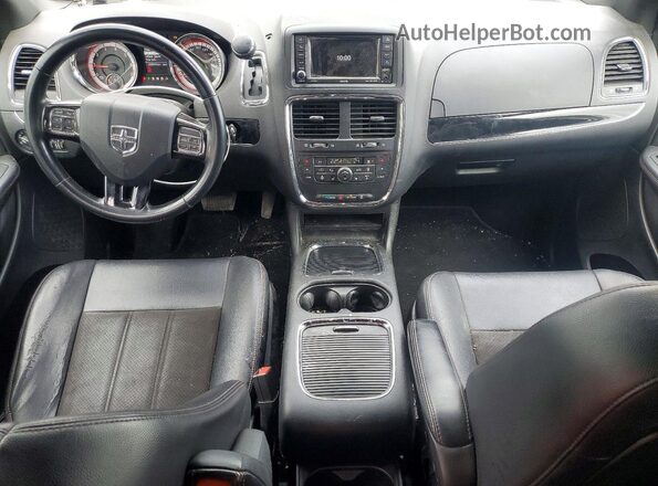2C4RDGCGXLR180465 2020 DODGE GRAND Black Dashboard view