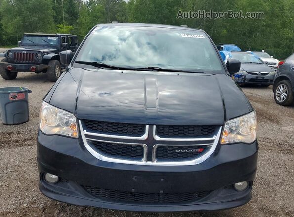 2C4RDGCGXLR180465 2020 DODGE GRAND Black Front view