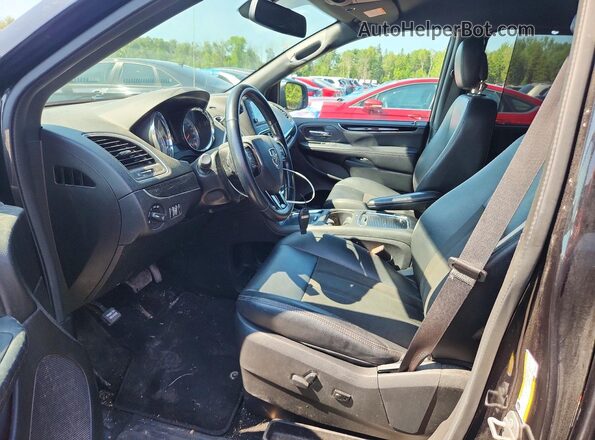 2C4RDGCGXLR180465 2020 DODGE GRAND Black Front interior view