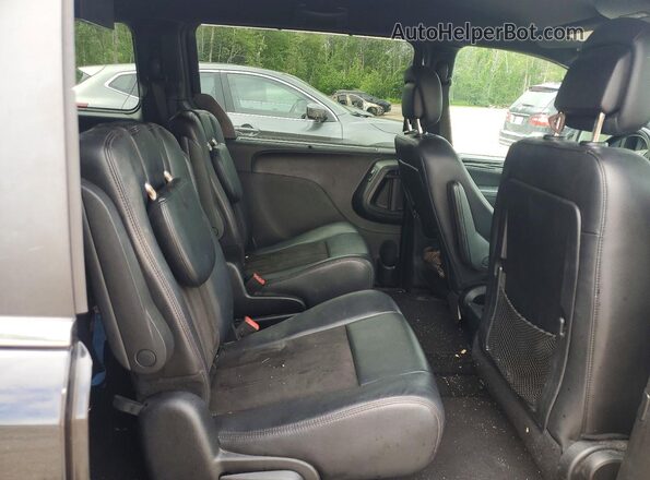 2C4RDGCGXLR180465 2020 DODGE GRAND Black Rear interior view