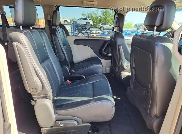 2C4RDGDG4HR662810 2017 DODGE GRAND Gray Widok wnętrza z tyłu