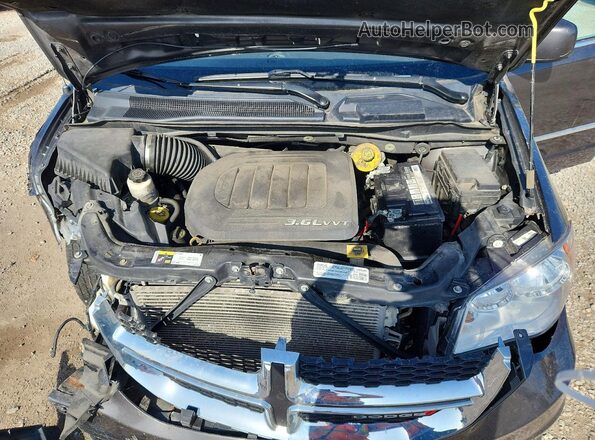 2C4RDGDG4HR662810 2017 DODGE GRAND Gray Widok komory silnika