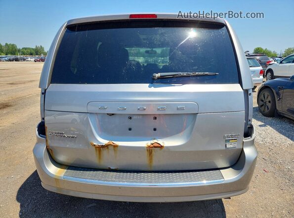 2C4RDGDG5GR377189 2016 DODGE GRAND Silver უკანა ხედი