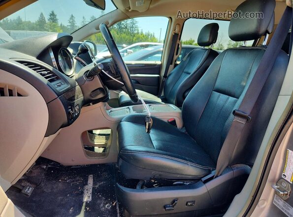 2C4RDGDG5GR377189 2016 DODGE GRAND Silver წინა სალონის ხედი