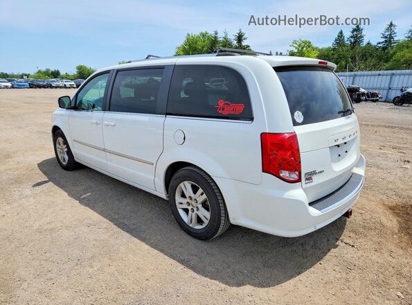 2C4RDGDGXGR241351 2016 DODGE GRAND White Հետևի ձախ