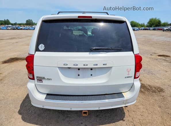 2C4RDGDGXGR241351 2016 DODGE GRAND White Հետևի տեսք