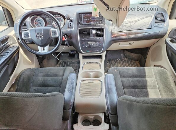 2C4RDGDGXGR241351 2016 DODGE GRAND White Առջևի վահանակի տեսք