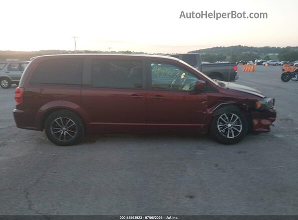 2C4RDGEG0KR616378 2019 DODGE GRAND CARAVAN Burgundy Rear interior view