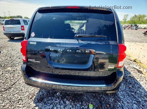 2C4RDGEG1HR782840 2017 DODGE GRAND Black Rear view