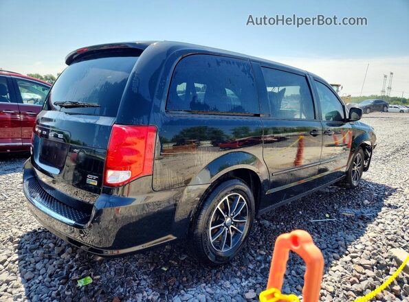 2C4RDGEG1HR782840 2017 DODGE GRAND Black Rear right