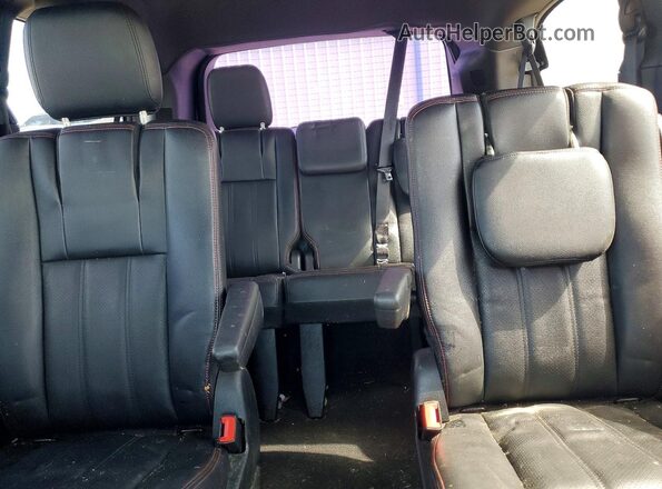 2C4RDGEG1JR146179 2018 DODGE GRAND Gray Հետևի նստատեղերի տեսք