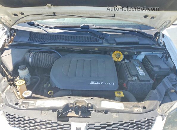 2C4RDGEG1JR150345 2018 DODGE GRAND White ძრავის განყოფილების ხედი