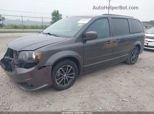 2C4RDGEG2GR384972 2016 DODGE GRAND CARAVAN Black Передня ліва чверть