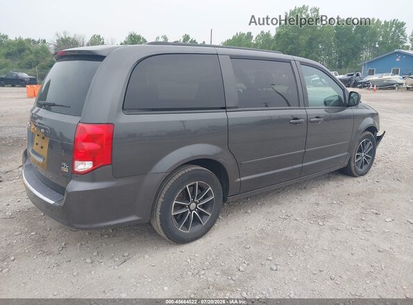 2C4RDGEG2GR384972 2016 DODGE GRAND CARAVAN Black Задня права чверть