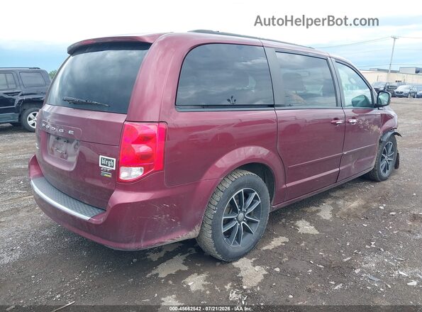 2C4RDGEG2HR699143 2017 DODGE GRAND CARAVAN Burgundy Հետևի աջ