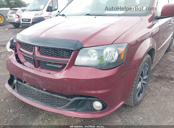 2C4RDGEG2HR699143 2017 DODGE GRAND CARAVAN Burgundy 