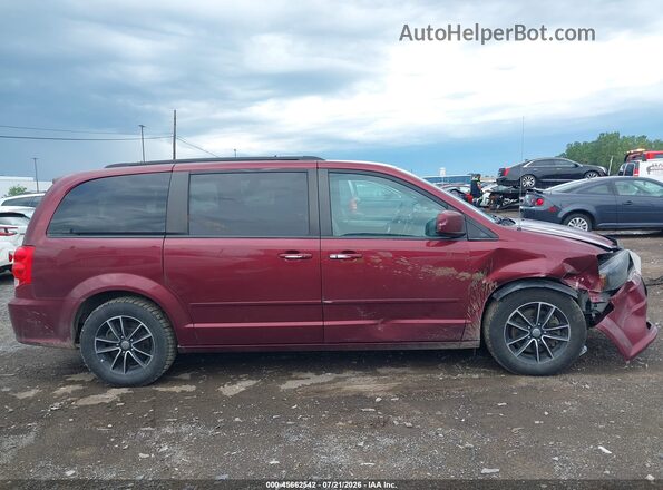 2C4RDGEG2HR699143 2017 DODGE GRAND CARAVAN Burgundy Սալոնի հետևի տեսք