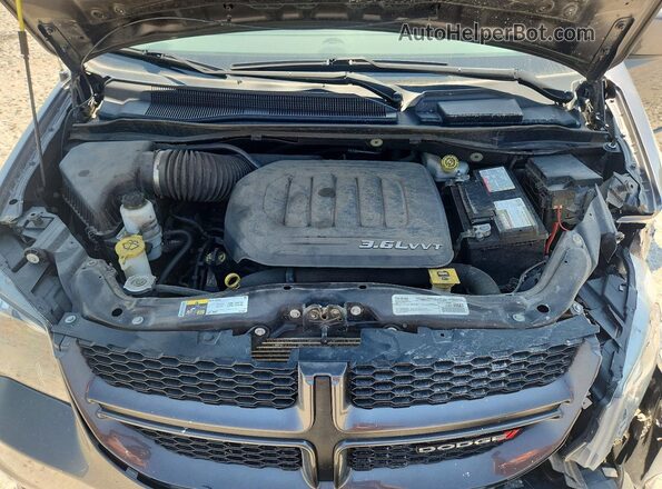 2C4RDGEG2HR701344 2017 DODGE GRAND Gray Widok komory silnika