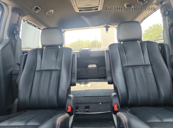 2C4RDGEG2HR701344 2017 DODGE GRAND Gray Widok tylnych siedzeń