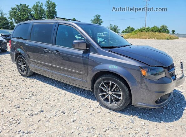 2C4RDGEG2HR701344 2017 DODGE GRAND Gray Przód prawy