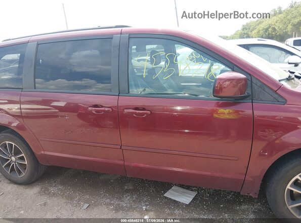 2C4RDGEG2HR716524 2017 DODGE GRAND CARAVAN Red სალონის 360-გრადუსიანი ხედი