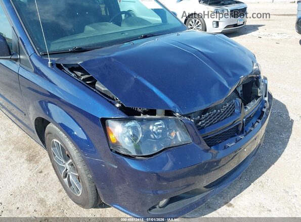 2C4RDGEG2HR760233 2017 DODGE GRAND CARAVAN Dark Blue წინა ხედი