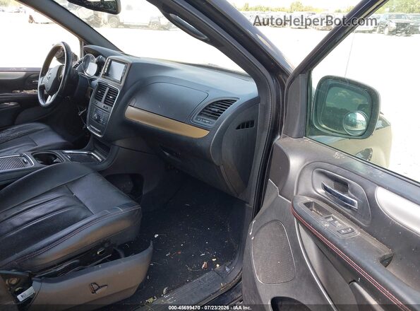 2C4RDGEG2JR331549 2018 DODGE GRAND CARAVAN Black Սալոնի դիմացի տեսք