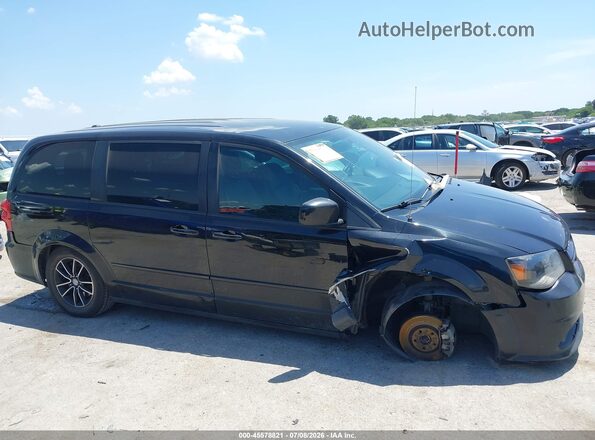 2C4RDGEG3GR163770 2016 DODGE GRAND CARAVAN Black Widok wnętrza z tyłu