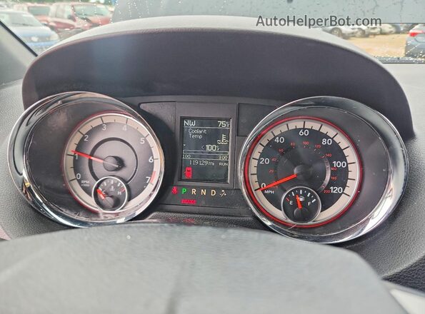 2C4RDGEG3GR225054 2016 DODGE GRAND Gray Սարքավորումների վահանակի տեսք