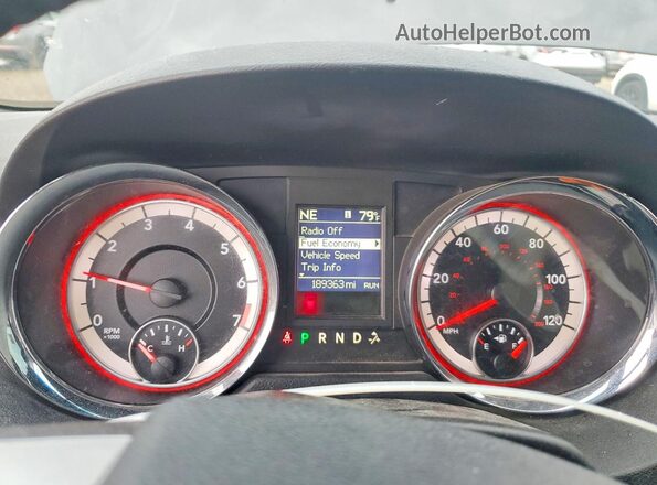 2C4RDGEG3GR312226 2016 DODGE GRAND Gray Vista del cuadro de instrumentos