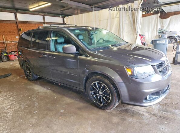 2C4RDGEG3HR573938 2017 DODGE GRAND Gray Przód prawy