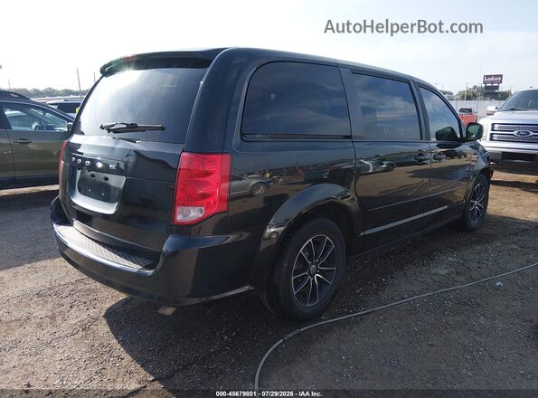 2C4RDGEG3HR601723 2017 DODGE GRAND CARAVAN Черный Задняя правая четверть