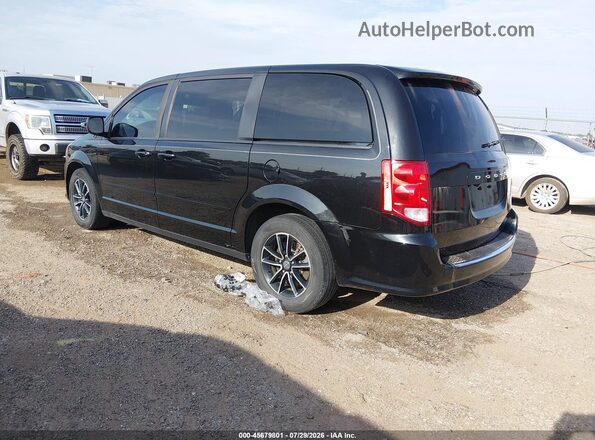 2C4RDGEG3HR601723 2017 DODGE GRAND CARAVAN Черный Задняя левая четверть