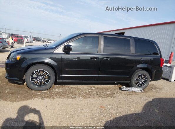 2C4RDGEG3HR601723 2017 DODGE GRAND CARAVAN Черный Панорамный вид салона 360°