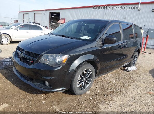 2C4RDGEG3HR601723 2017 DODGE GRAND CARAVAN Черный Передняя левая четверть