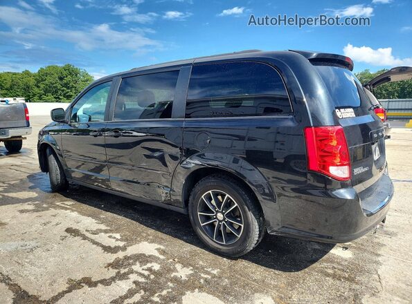 2C4RDGEG3HR798666 2017 DODGE GRAND Black Tył lewy