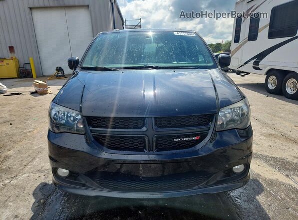2C4RDGEG3HR798666 2017 DODGE GRAND Black Widok z przodu