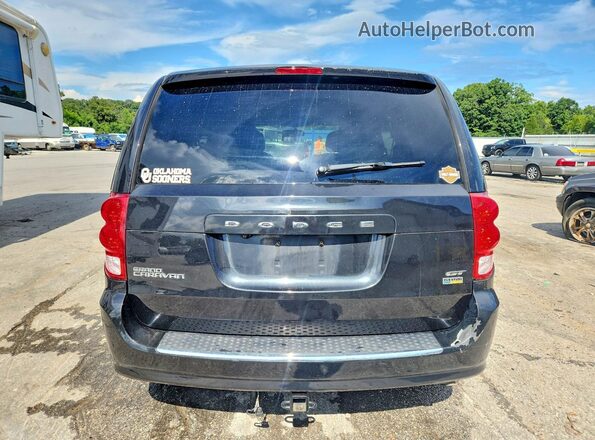 2C4RDGEG3HR798666 2017 DODGE GRAND Black Widok z tyłu
