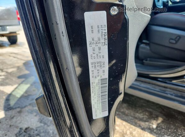 2C4RDGEG3HR798666 2017 DODGE GRAND Black Widok naklejki z numerem VIN