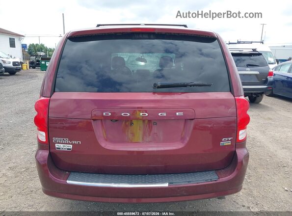 2C4RDGEG3HR813540 2017 DODGE GRAND CARAVAN Темно-бордовый 