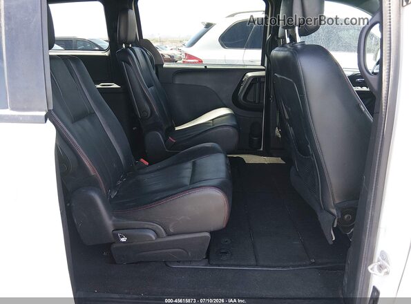 2C4RDGEG3JR241925 2018 DODGE GRAND CARAVAN White Widok naklejki z numerem VIN