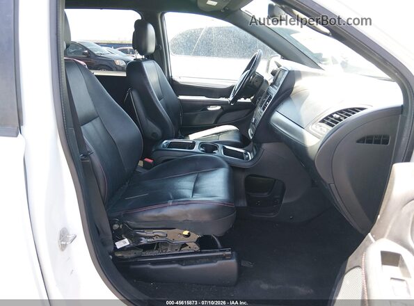 2C4RDGEG3JR241925 2018 DODGE GRAND CARAVAN White Widok wnętrza z przodu