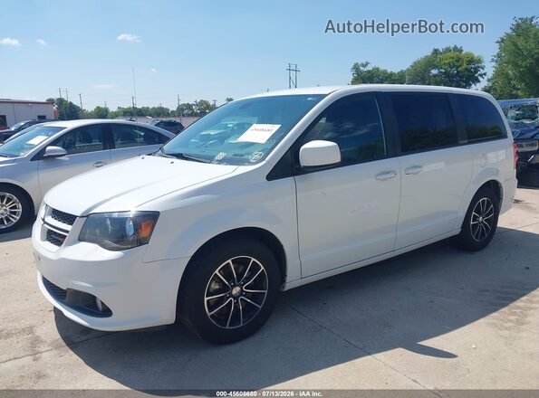 2C4RDGEG3JR340941 2018 DODGE GRAND CARAVAN White წინა მარცხენა ხედი სამი მეოთხედიდან