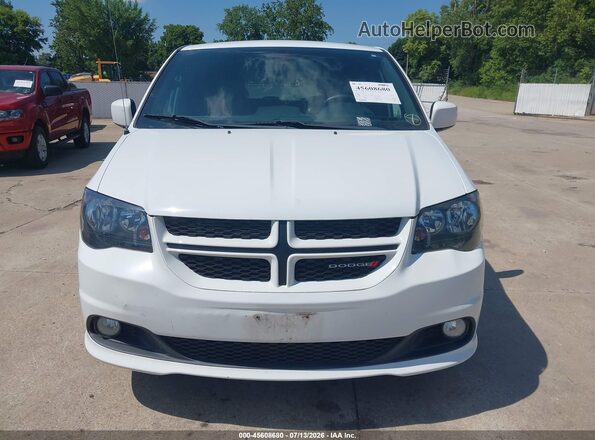 2C4RDGEG3JR340941 2018 DODGE GRAND CARAVAN White ხელსაწყოთა პანელის ხედი