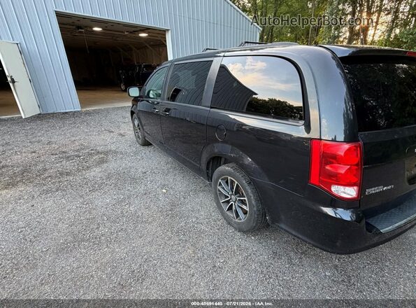 2C4RDGEG3JR344438 2018 DODGE GRAND CARAVAN Black Trasero izquierdo